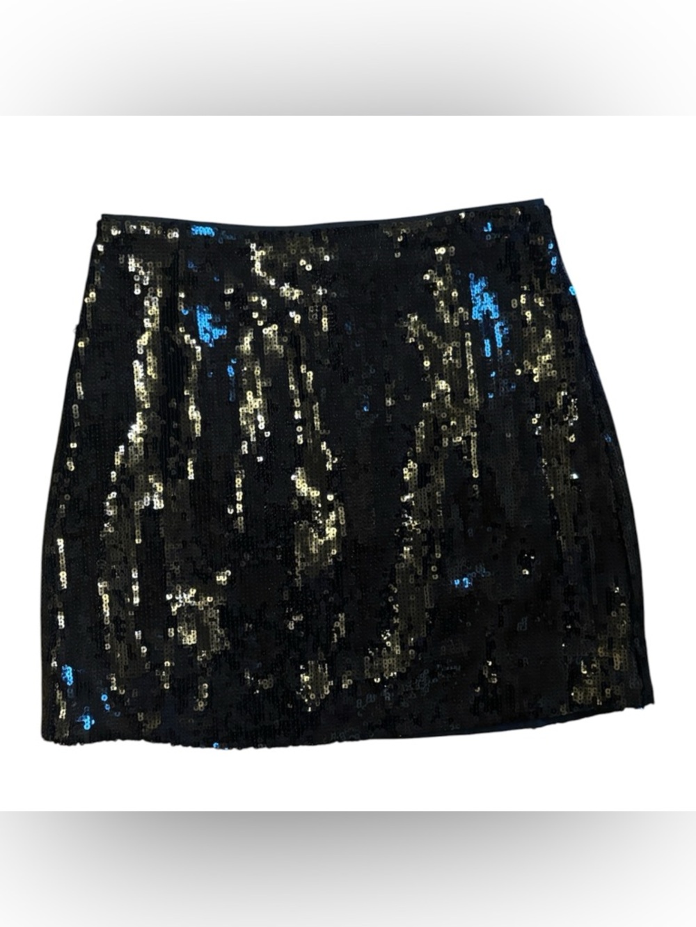 J.Crew black formal sequin skirt